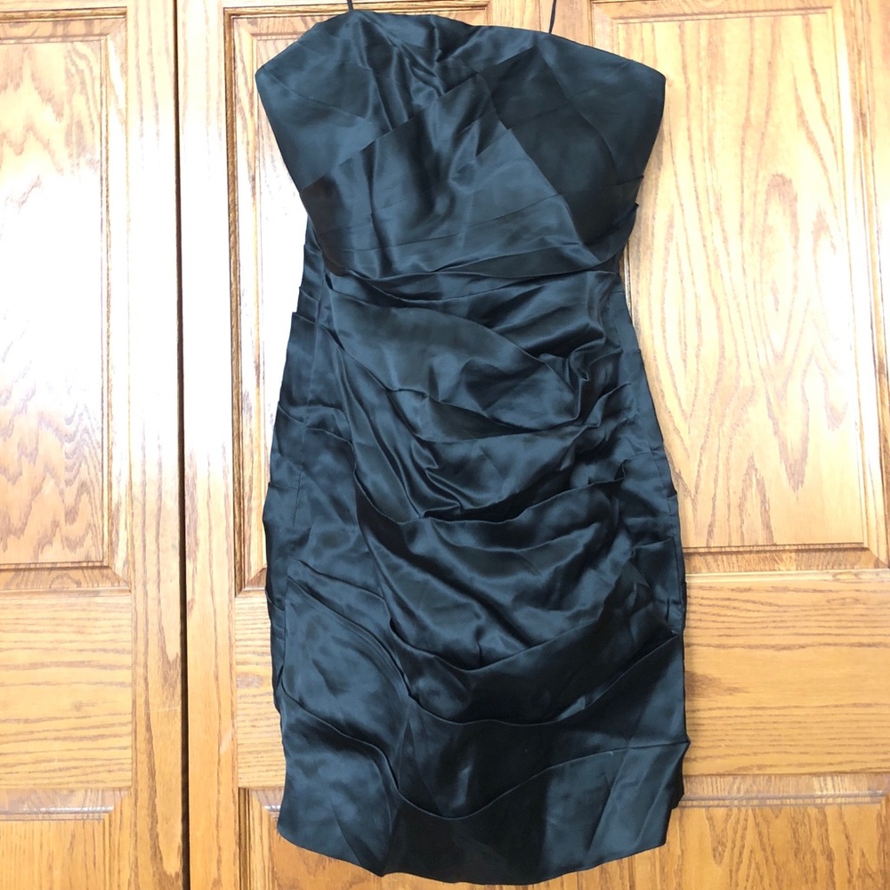 Jcrew Pleated strapless dress